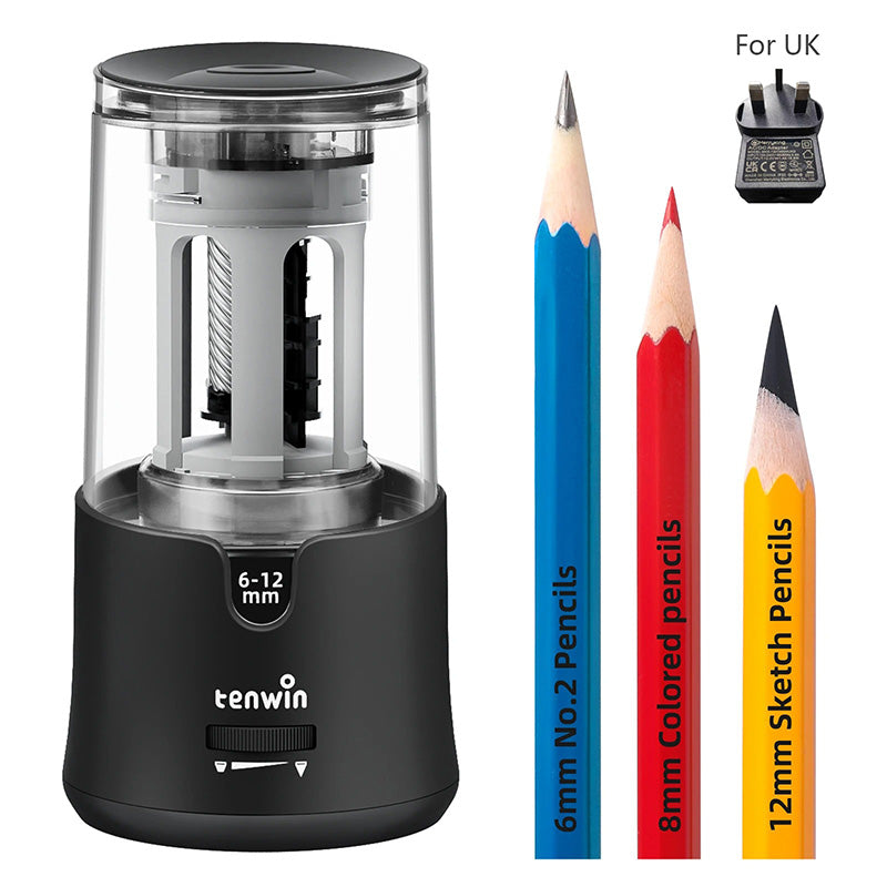✏️🔥 Auto-Stop Electric Sharpener for Colored Pencils | 3-Second Shave⚡Kids-Safe Design🌟【Art Class Hero】USB-Powered Mechanical Sharpener for School/Office/Home ✏️🔥 Auto-Stop Electric Sharpener for Colored Pencils | 3-Second Shave⚡Kids-Safe Design🌟【Art Class Hero】USB-Powered Mechanical Sharpener for School/Office/Home